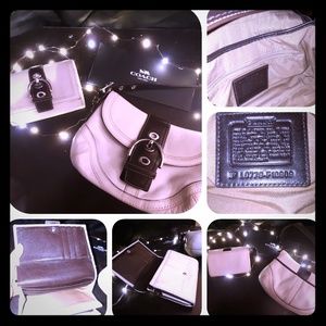 Coach Leather Soho Purse & Matching Wallet